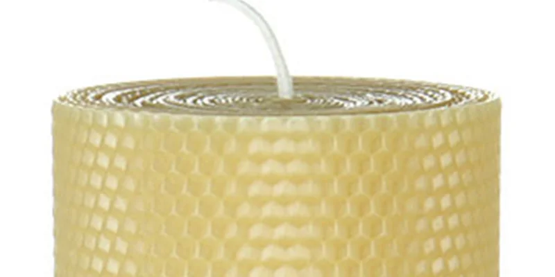 Rolované svíčky Honeycomb Beeswax Pillars